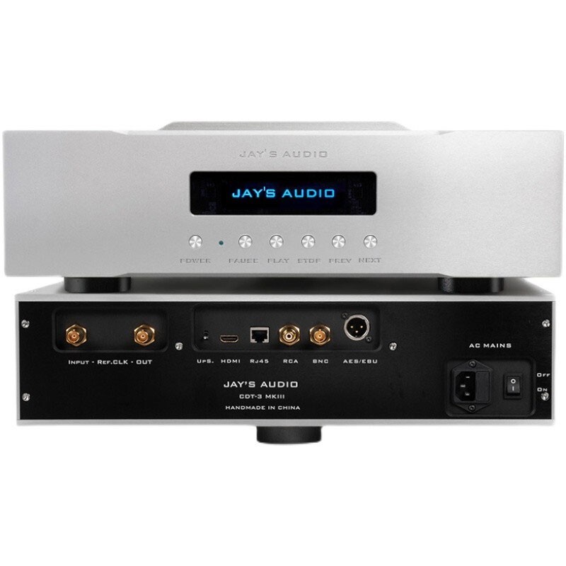 DJ 3 / The Real Turntable’ 2 Jay's Audio Black CDT3-MK3 CDpro2 Flagship Digital Turntable