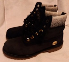 Timberland Toronto Raptors Premium Boots Size 3 US Unisex Youth VGC