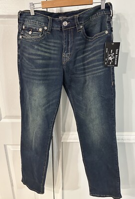 True Religion $149 Men's Ricky Relaxed Straight Jeans - 102931 | eBay