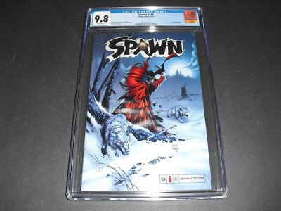 Spawn #124 CGC 9.8 w/ WHITE PAGES from 2003! Image McFarlane NM F00