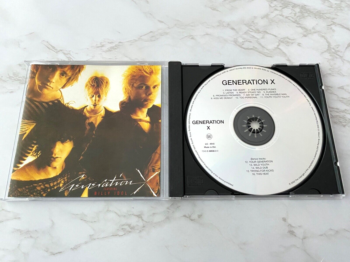 ビリー・アイドル ジェネレーションX CD Amazon.co.jp: Generation X: ミュージック