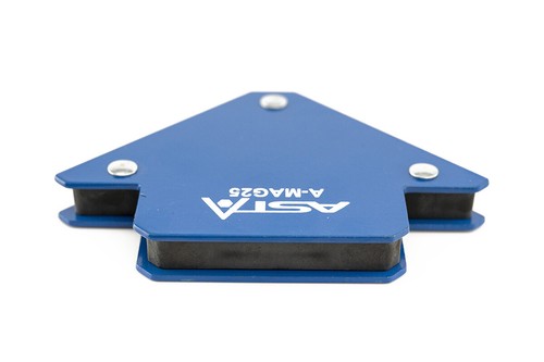 Abrazadera de soldadura con flecha magnética ASTA 25 lb 11 kg soporte de fabricación de chapa - Imagen 5 de 6