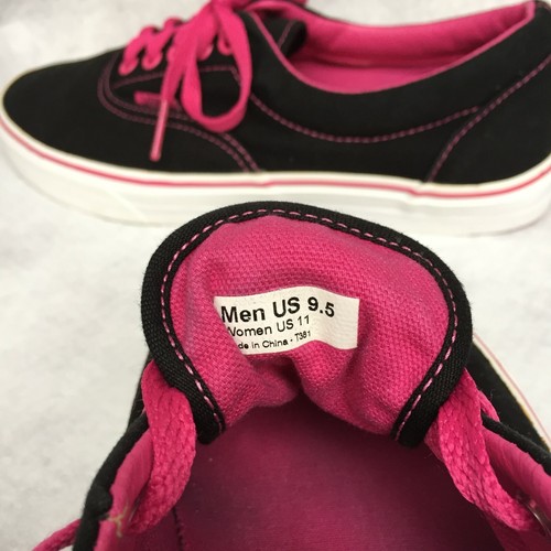 Vans Authentic Lo Pro Lace Up Canvas Skate Shoes, Men's 9.5/Women's 11 (Black) - Picture 9 of 10