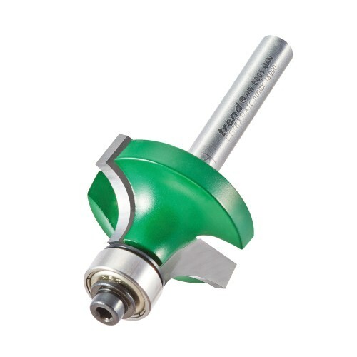 C078X1/4TC - Rounding over 9.5mm radius x 15.9mm cut of Trend