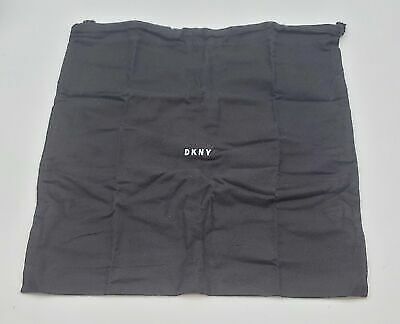 DKNY Dust Bag - Use for Purses, Shoes - Black, Drawstring 13x13 - Picture 2 of 4