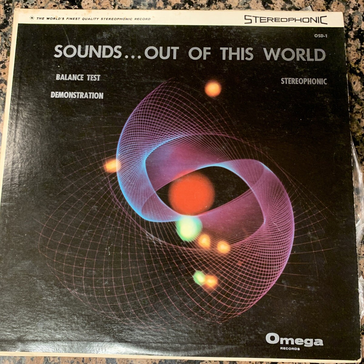 Vintage 1957 Vinyl Record Album: Stereophonic Sounds..Out of this