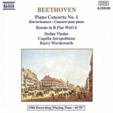 BEETHOVEN, Piano Concerto 1, audioCD