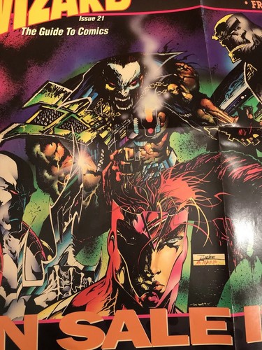 Zauberer: Der Leitfaden zu Comics #21 Vintage Poster Rob Liefeld Jae Lee - Bild 4 von 9