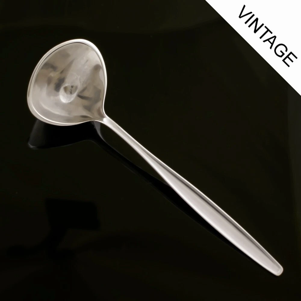 Georg Jensen Silver Sauce/ Cream Ladle - #156 Cypress/ Cypres