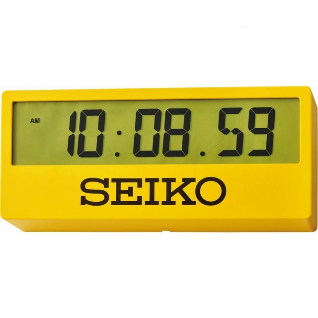 Seiko Digital Desk Clock Qhl073y For Sale Online Ebay