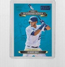 2021 PANINI DEBUT DIAMOND KINGS BASEBALL ARTIST'S PROOF KEIBERT RUIZ #DDK-LD