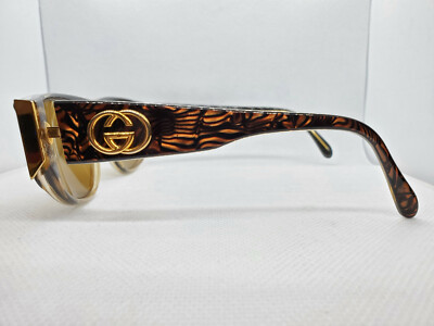 GUCCI GG2109/S Vintage Tortoise Gold Sunglasses Gucci Vintage GG 2109/S 25U Tortoise Brown Gold Sunglasses  main image 3