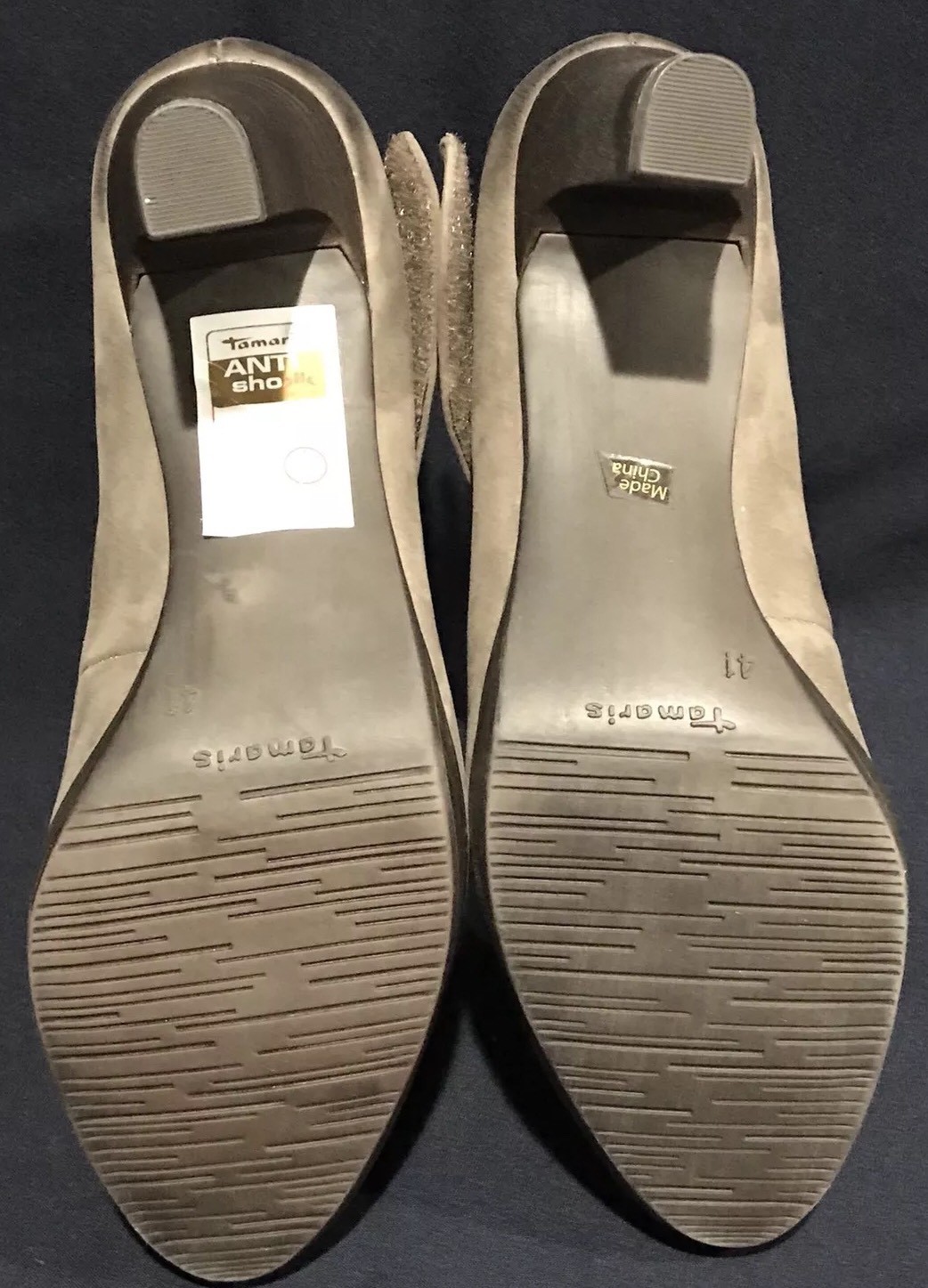 Tamaris Wortmann Donna Style Mary Jane Style Donna Heel Suede Cigar Size EU 41 10 NIB c4edd2 Tamaris Wortmann Donna Style Mary Jane Style Donna Heel Suede Cigar Size EU 41 10 NIB c4edd2