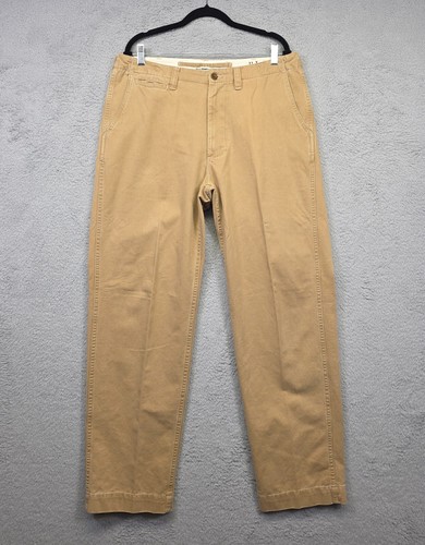 Polo Ralph Lauren Pants Mens 34x34 Khaki Straight Leg RL67 Classic Chino