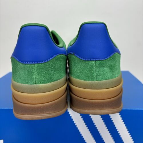 Adidas Originals Gazelle Bold Plateauschuh Damengröße 8 grün blau Gummi IE1370 - Bild 8 von 9