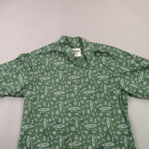 Mountain Khakis Shirt Mens Medium Short Sleeve Pockets Button Front Casual - Picture 3 of 9