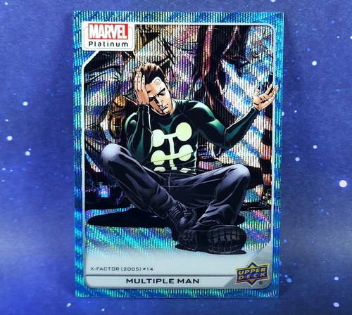 2023 Marvel Platinum Blue Surge exklusiver Refraktor SP Singles vervollständigen Ihr Set - Bild 203 von 209