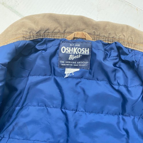 Vintage Oshkosh B'gosh Barn Work Chore Jacket for Boys Size 6 Insulated - Picture 3 of 14