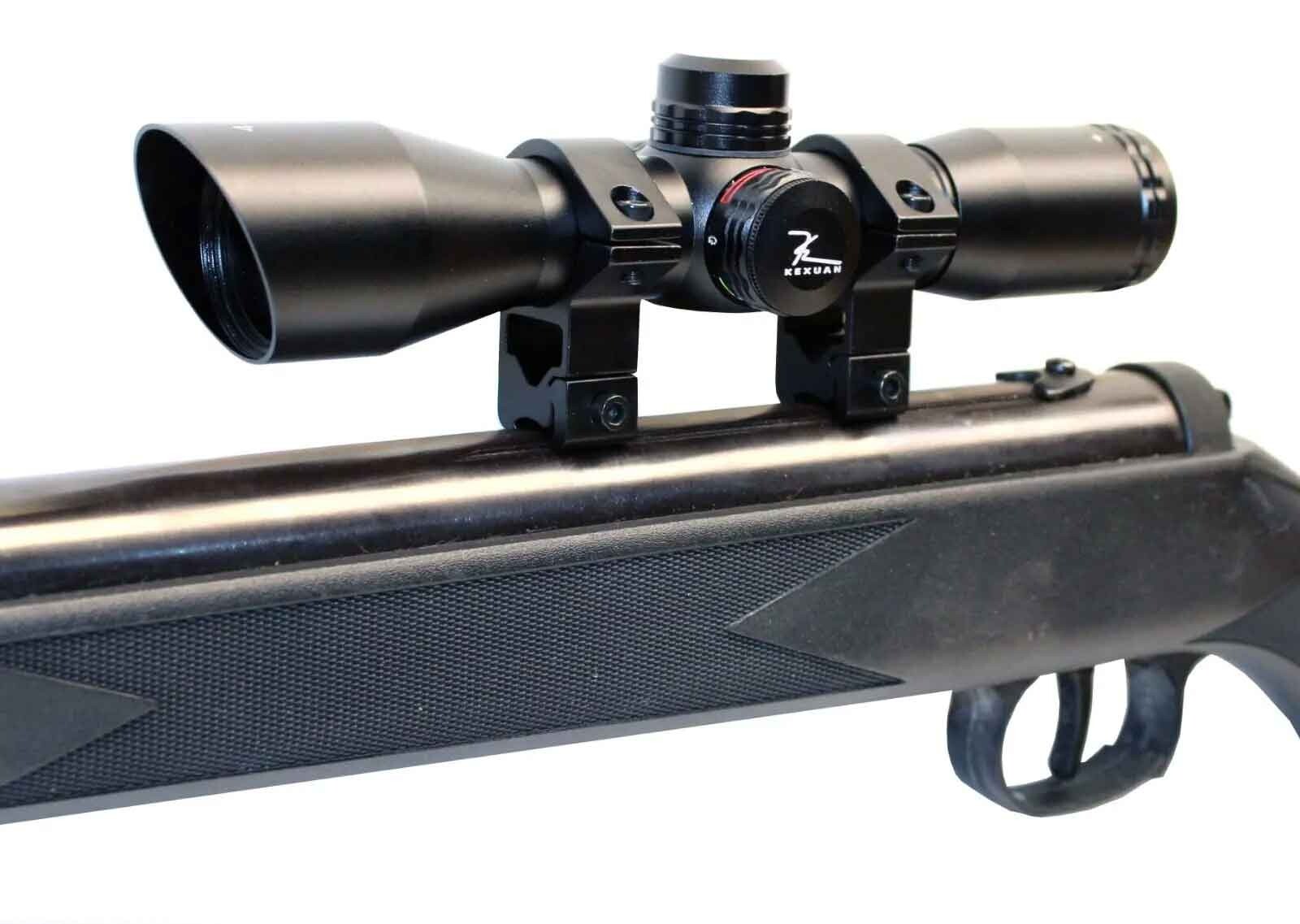 Gamo Bone Collector Maxxim air rifle scope sight 4x32 illuminated red green.