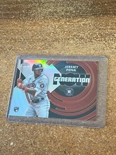 2022 Topps Chrome Update Baseball Generation Now # GNC-10 Jeremy Pena RC