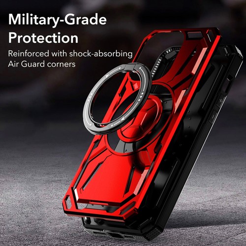 For iPhone 16 15 14 Plus 13 12 Pro Max Shockproof Magnetic Ring Stand Case Cover - Picture 22 of 25