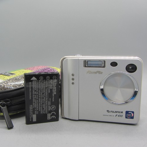 Fujifilm Digital Camera FinePix F410 3.1MP Silver Tested
