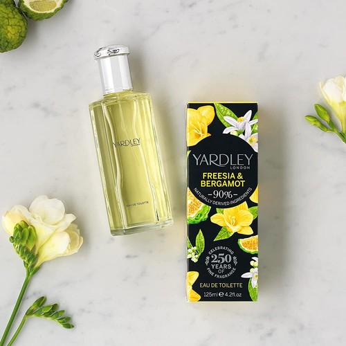 Yardley London Freesia & Bergamot Eau de Toilette EDT 50ml NEW FAST FREE POSTAGE - Picture 3 of 7