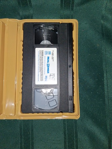 Real Genius VHS Tape GOLD Clamshell - Val Kilmer  WP569 - Imagen 3 de 3