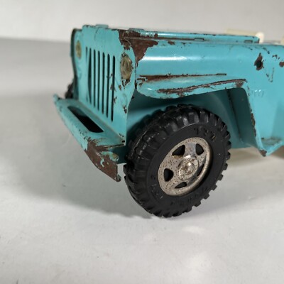 TONKA Turquoise Jeep Vintage - 1960's | eBay