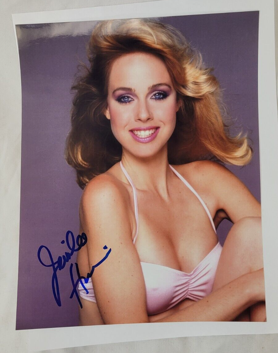Jenilee Harrison Signed 8x10 Photo - Three's Company sexy COA eBay