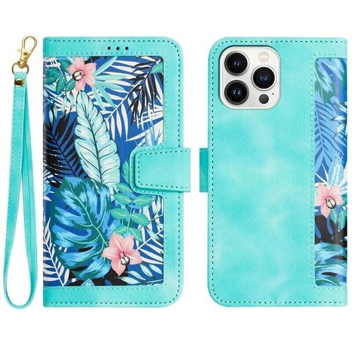 Fashion Leather Case For Apple iPhone 16 15 14 13 12 11 Pro Max XR XS W/Lanyard - 第 3/11 張圖片