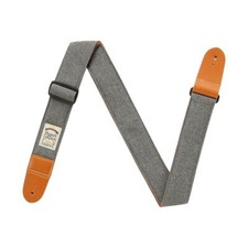 Ibanez Designer Collection Denim Style 2" Guitar Strap (Charcoal Grey)