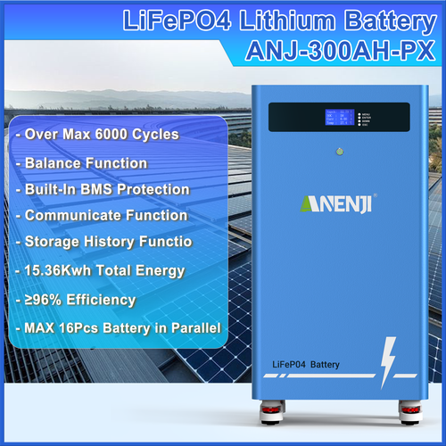 15.36KWh 10.24KWh 5.12KWh 48V Li-ion Battery 51.2V LiFePO4 Home Energy Storage - Picture 4 of 39