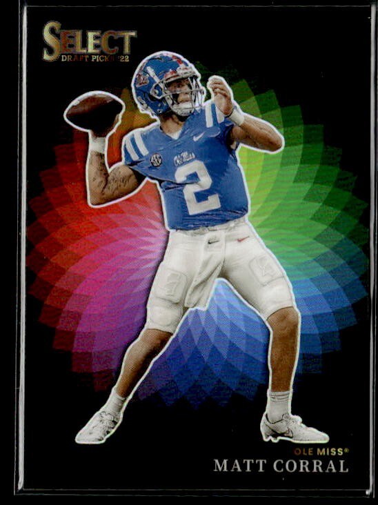L5,445 - 2022 Select Draft Picks Color Wheel #5 Matt Corral