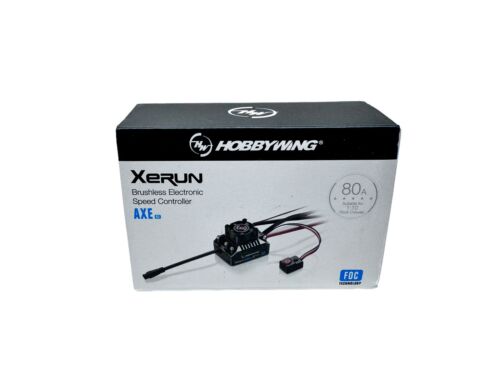 Hobbywing AXE R2 1/10 Impermeabile Brushless 80A Esc per Crawler Rc Parte #12346 - Foto 2 di 11