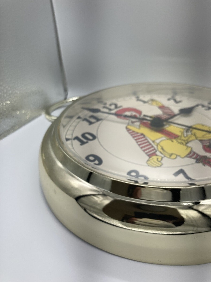 McDonald's Vintage Store Display Wall Clock Made in 1978 Rare15.3