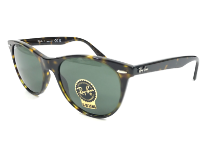 Ray-Ban Sunglasses RB2185 WAYFARER II 902/31 Shiny Tortoise  display picture 1
