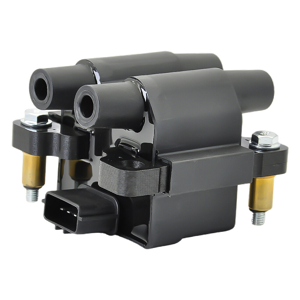 OEM Ignition Coil & 4X Iridium Spark Plugs & Wires for Subaru Impreza 2.5L UF538