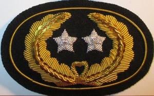 Artillery Officer's Small w/ Free $20 Double Eagle Civil War Kepi Hat Insignia Artillery Officer's Small w/ Free $20 Double Eagle Civil War Kepi Hat Insignia