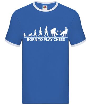 Born To Play Chess - Herren Ringer - Spieler Spiel König Königin Brett Bauerngambit