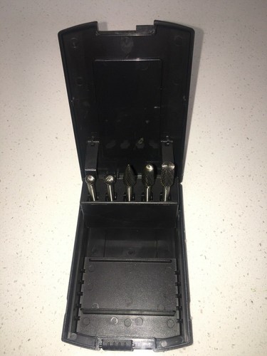 Carbide Burr Double Cut Set 6mm Shank - Picture 3 of 5