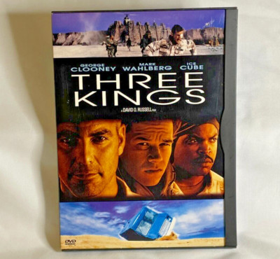 Three Kings DVD Snap Case Packaging George Clooney Mark Wahlberg Ice Cube