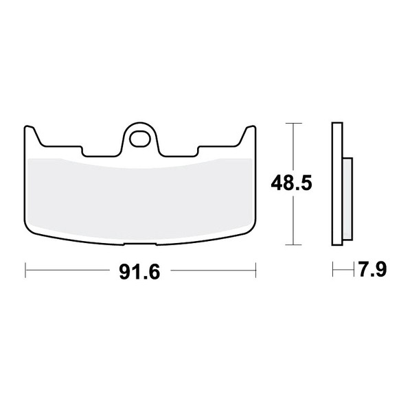TRW SV BremsbeläGe Passend Vorn FüR Buell XB12STT 1200 Ie Bj. 2007-2008-image
