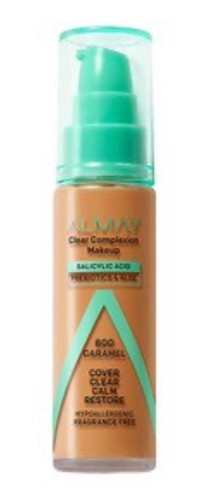 Almay Clear Complexion Acne Foundation Makeup for Sensitive Skin 800 Caramel 1oz - Picture 2 of 3