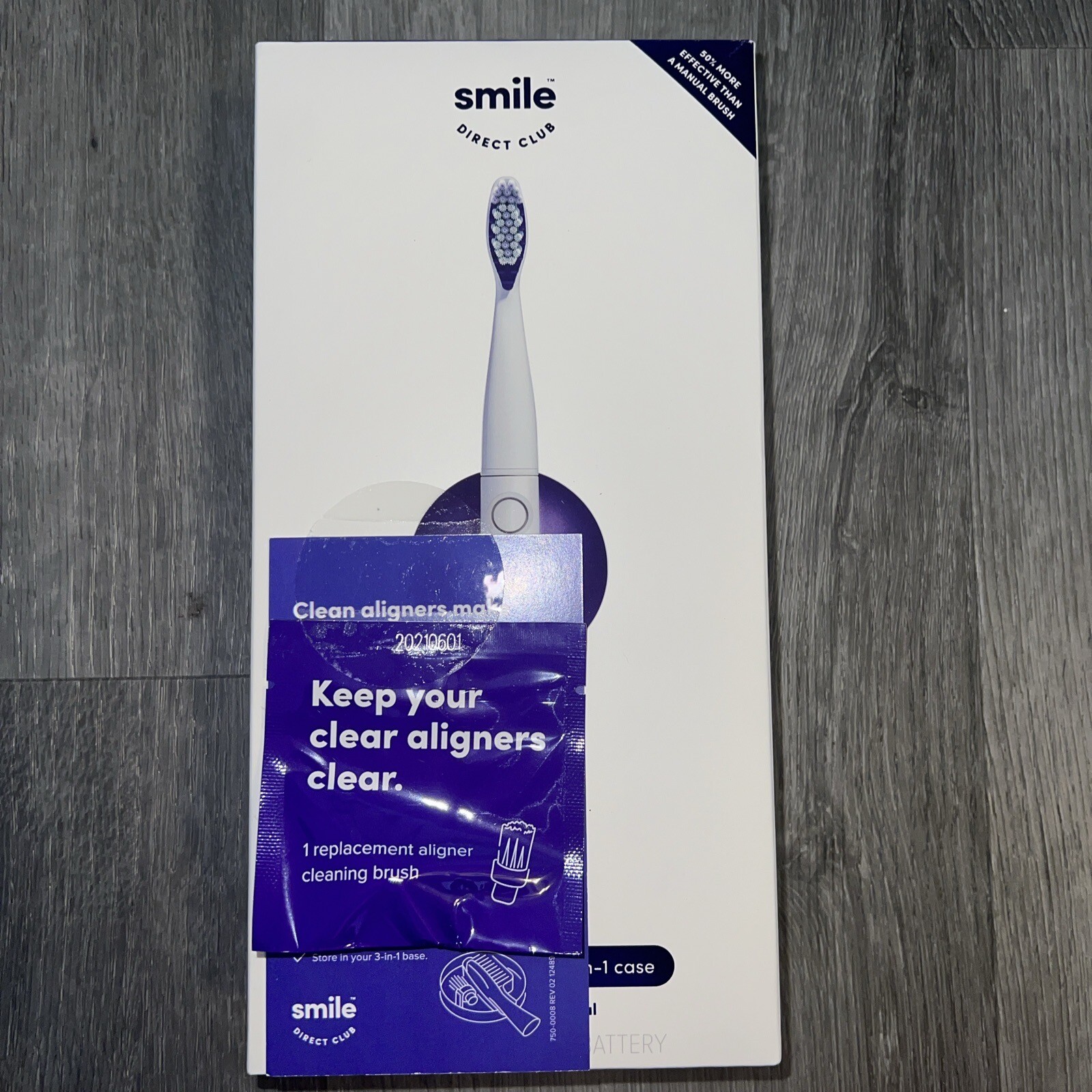 Smile Direct Club Electric Toothbrush, Travel Case, Battery 