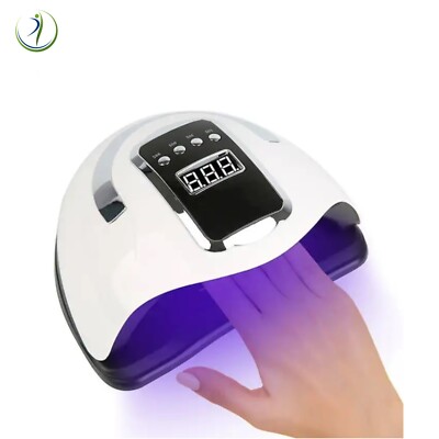 UV LED Nail Polish Gel Curing Lamp Dryer Light Manicure SUN X7 with Timer 180W