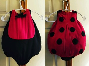 CHILDRENS-PLACE-BABY-GIRLS-PLUSH-LADYBUG-HALLOWEEN-COSTUME-12-18-MONTHS-TODDLER