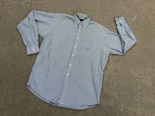 Chaps Ralph Lauren Men's Vintage 90s Button Down Dress Shirt | 16 1/2-34/35