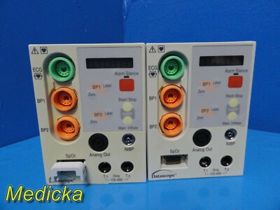 2X Fukuda Denshi Datascope HS-500 DSCP 0997-00-0473-01 Expert Super Module~22813