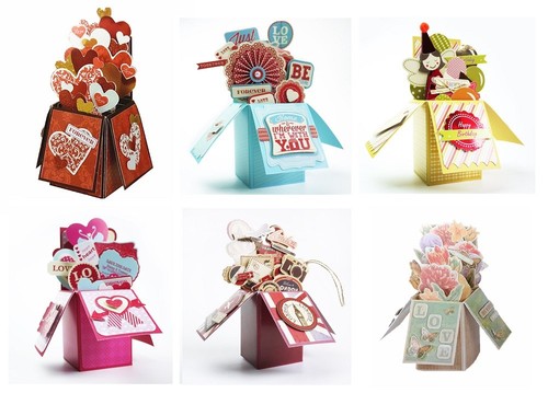 Geschenk Grußkarte in Box Geburtstag Hochzeit Liebe Valentinstag 3 Karten in 1 Packung - Bild 1 von 20